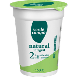 IOGURTE VERDE CAMPO LACFREE 160G INTEGRAL